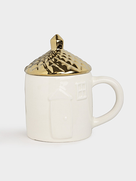 Кружка с крышкой ANLAF-FDWS-2201-MUG Дом 400мл